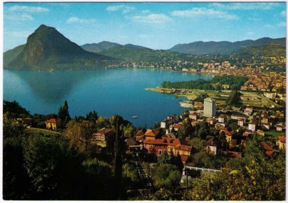 Cartes postales: Lugano – D'occasion à Binningen par Mountainrider
