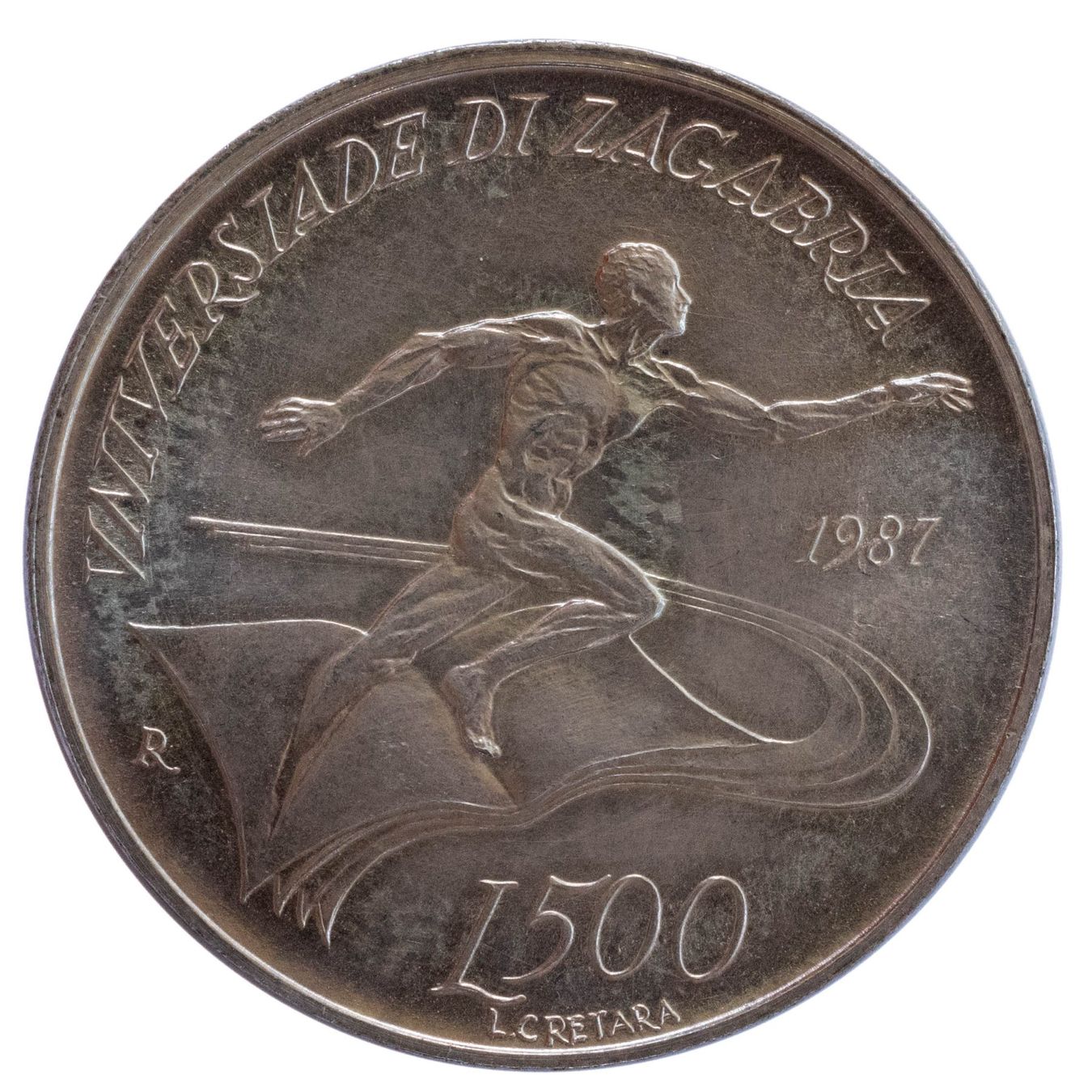 Tutti le monete: San Marino 500 Lire 1987 Silber – Nuovo e nell'imballaggio originale da Rotkreuz venduto da num_6343