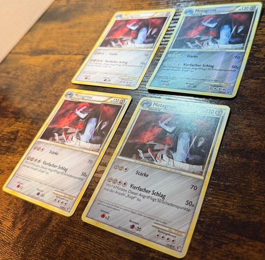 Pokémon Sammelbilder & Trading cards: Metagross Rare Reverse Holo & Rare 18 – Gebraucht aus Zürich von PEACECOCOON 1