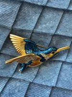 Broche marque Cabouchon colibri comme neuve!