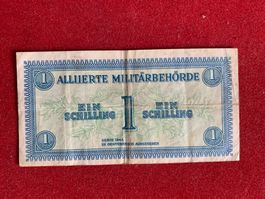OESTERREICH - ALLIERTE MILITÄRBEHÖRDE Ein Schilling 1944