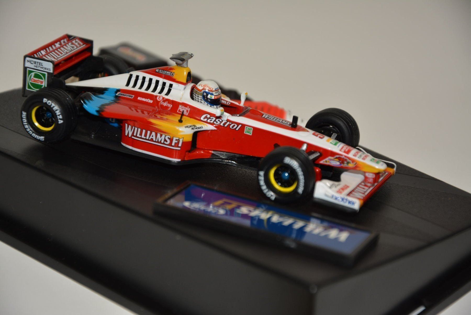 Williams Modellini d'auto: Williams FW21 Zanardi,  Hot Wheels 1:43 – Nuovo e nell'imballaggio originale da Goldach venduto da Feivel9 4