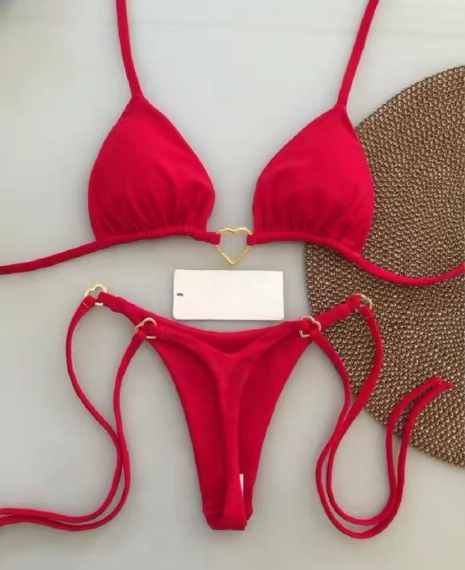 Costumi da bagno & Bikini: Sexy Halter Bikini Rot Gr. L – Nuovo e nell'imballaggio originale da Grosshöchstetten venduto da asi_qp5q 1
