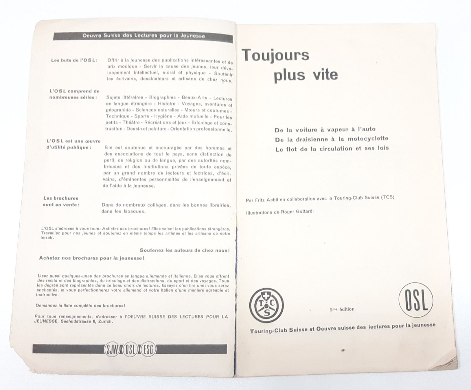 Livres: Toujours plus vite! – Défectueux à Savagnier par Marderuth 4