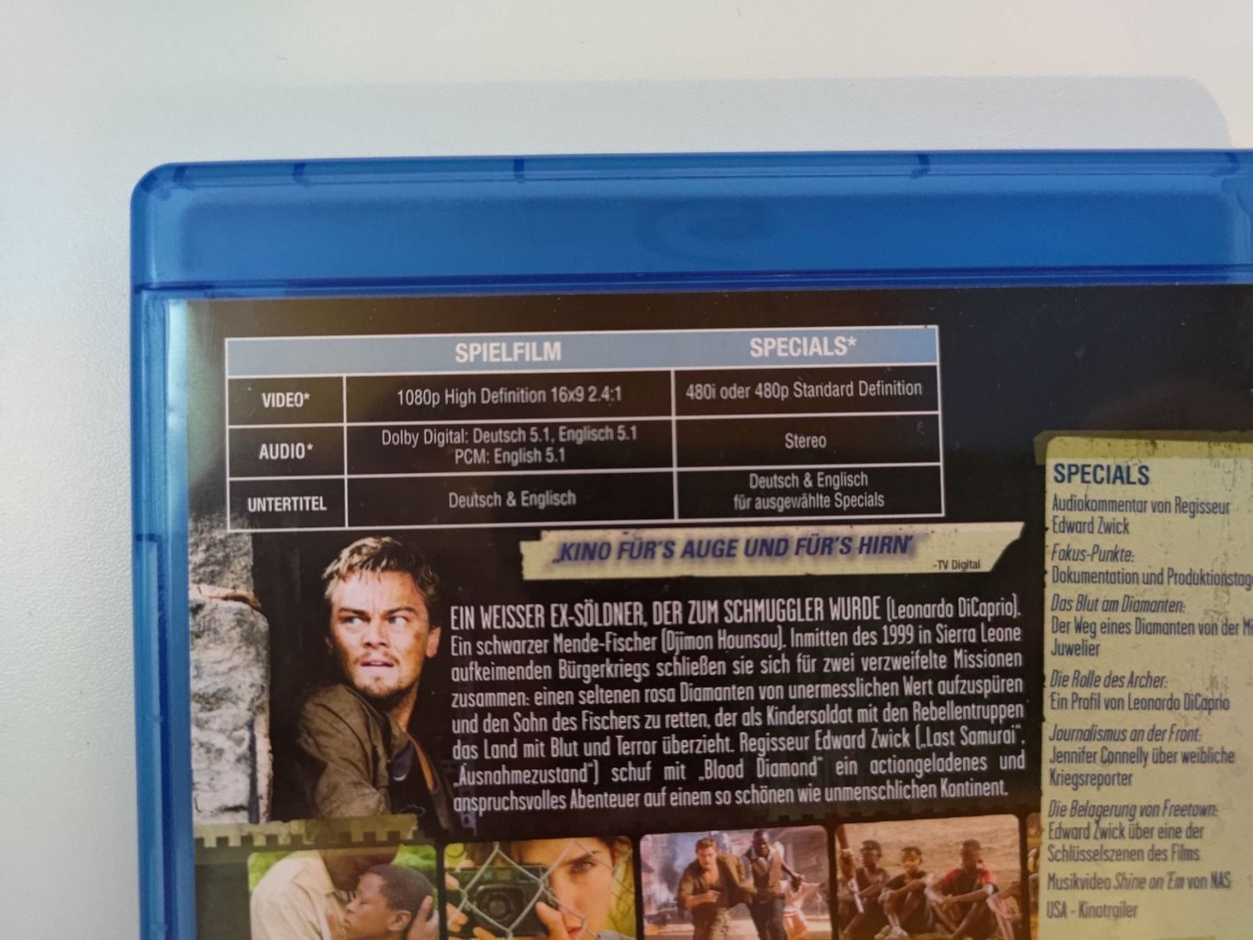 Tutti i DVDs: Blood Diamond – Usato da Liestal venduto da Kratzilla 3