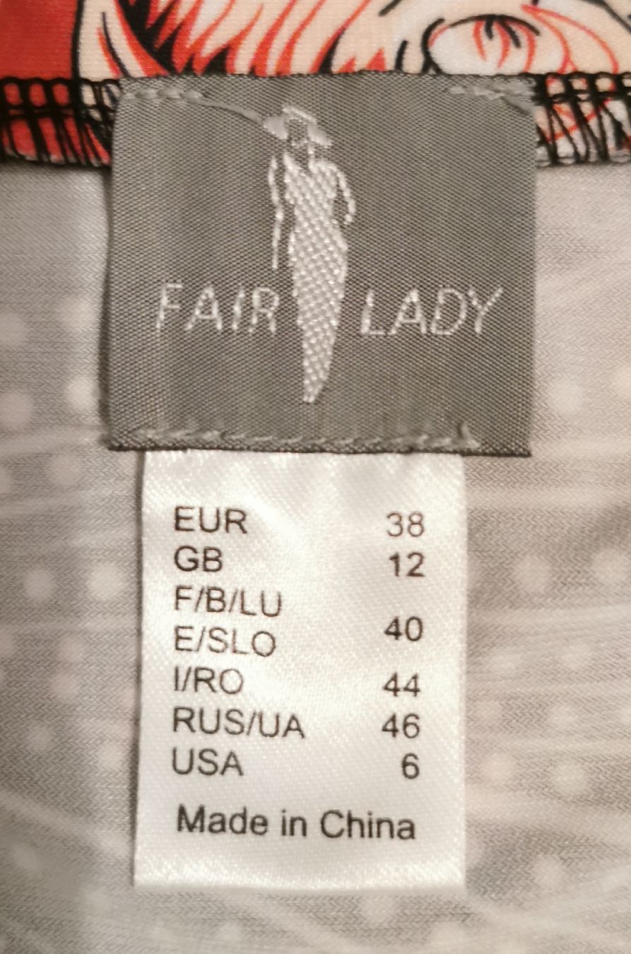 Camicette: Blusenshirt, neu, schwarz/rot/weiss – Nuovo (secondo la descrizione) da Wettingen venduto da Biitel 4