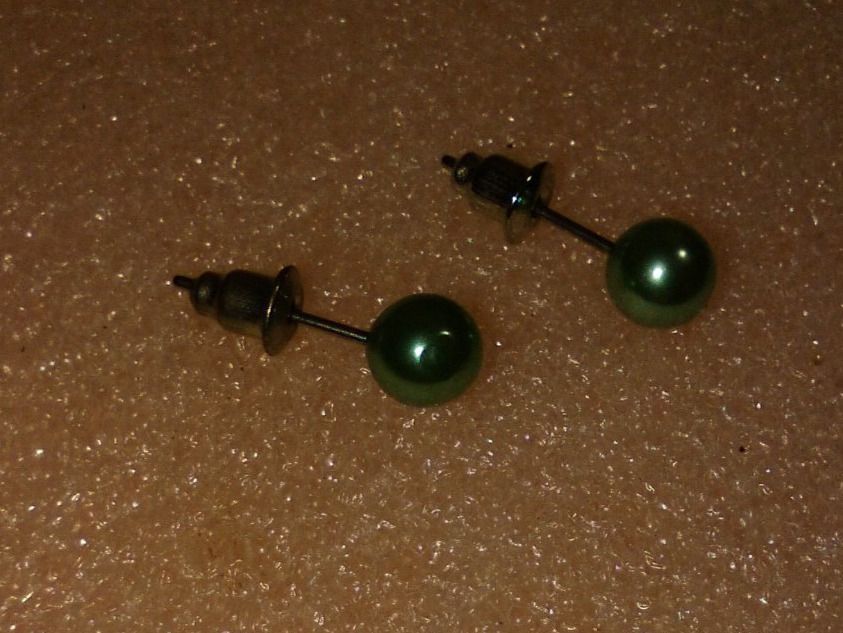 Orecchini pendenti & Orecchini a lobo: OHRRINGE MODESCHMUCK,,KÜNSTLICHE PERLEN,,HELLBLAU – Nuovo (secondo la descrizione) da Basel venduto da bijoutrie_4 3