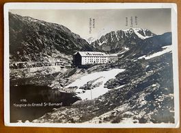 Col du Gd St. Bernard - L'Hospice 1935