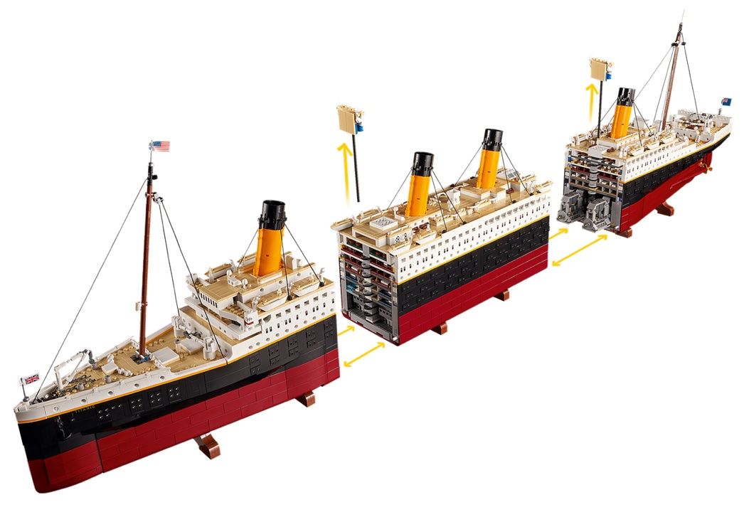 Lego Jeux de construction: Lego 10294 Titanic – Neuf avec emballage d'origine à Weisslingen par retob66 2