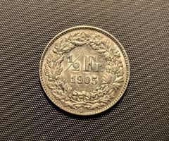 1/2 Franc 1905