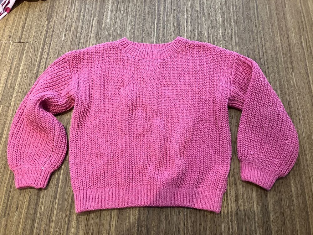 H&M Maglioni & Felpe: Pinker Strickpullover H&M, Grösse 122/128 – Usato da Ruggell venduto da VegasGirl