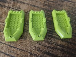lego 78611 lot de 3 pièces Lime Boat, Rubber Raft 12 x 6 x 2