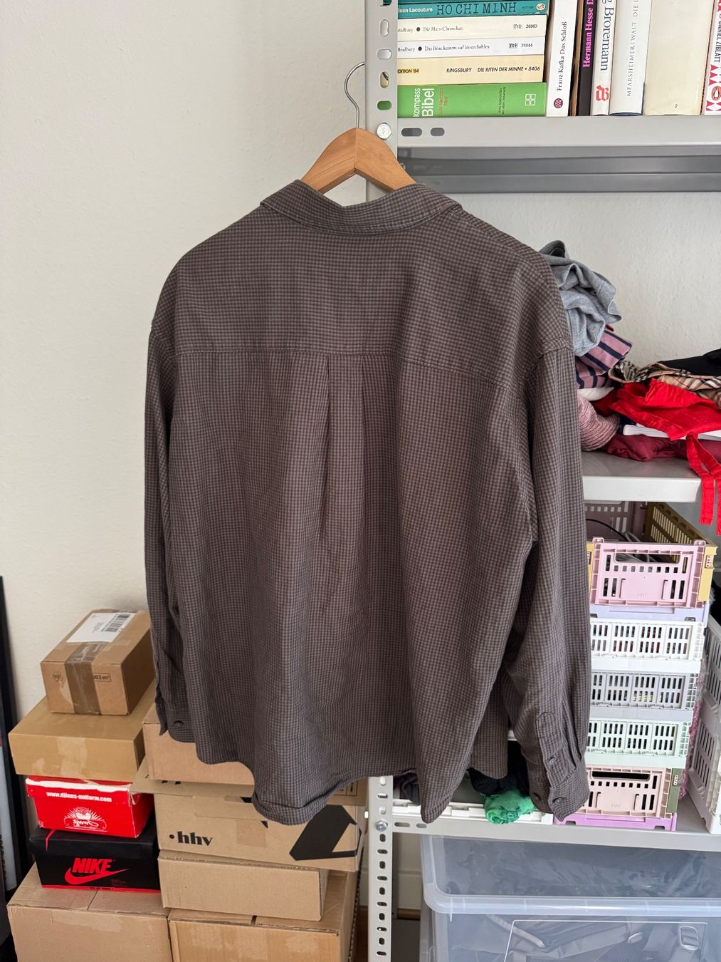 Weekday Camicie: Weekday Karohemd Braun Gr. S – Usato da Zürich venduto da GC96 1