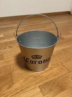 Corona Bierkühler Metalleimer mit Henkel neuwertig