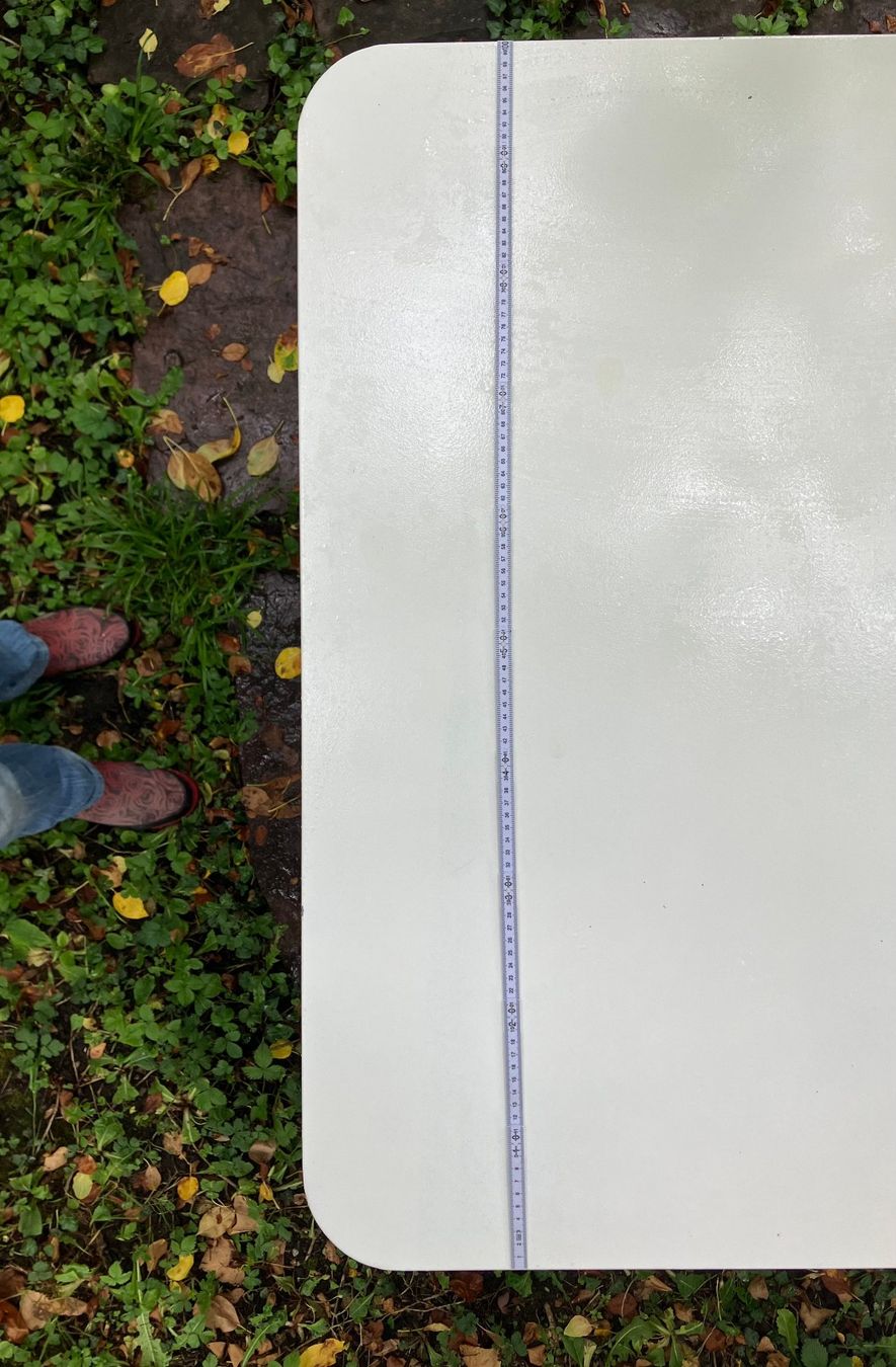 Tavoli: Gartentisch 100x100 cm mit schönem Gussfuss – Usato da Stein am Rhein venduto da Estelle1001 6