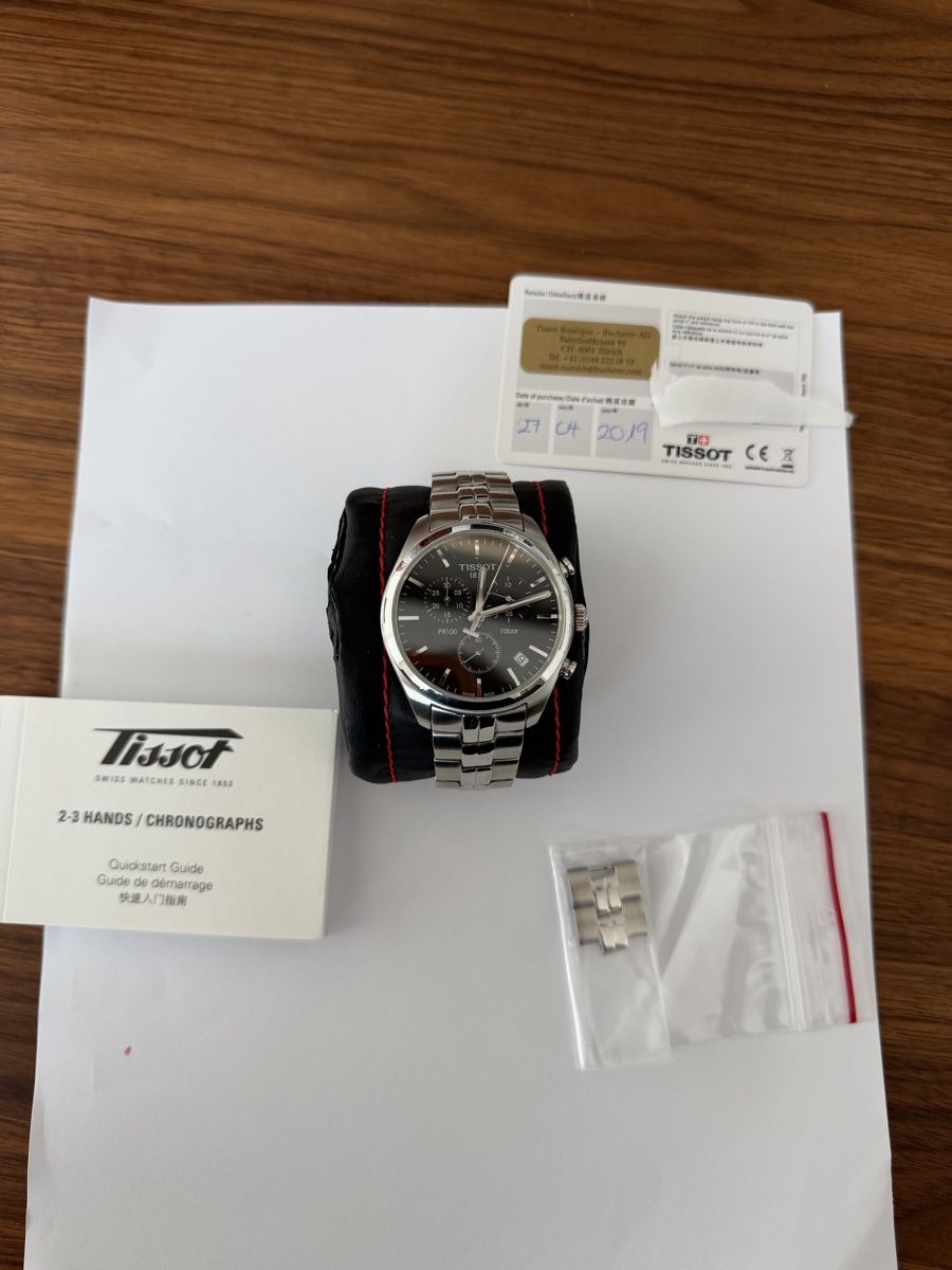 Tissot Orologi: Tissot Chronograpf, T-Classic PR 100 – Usato da Cham venduto da Sandro-G
