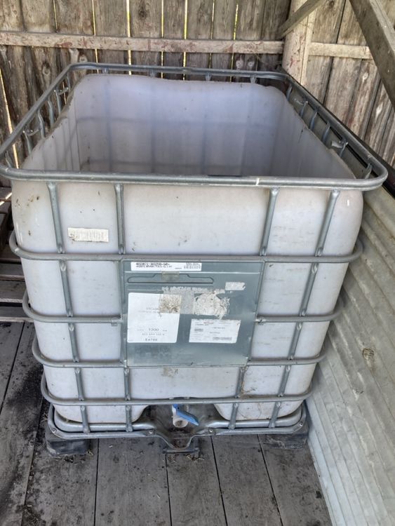 IBC 1000 Liter Wasser Container oben offen (Gebraucht) in Arni AG für ...