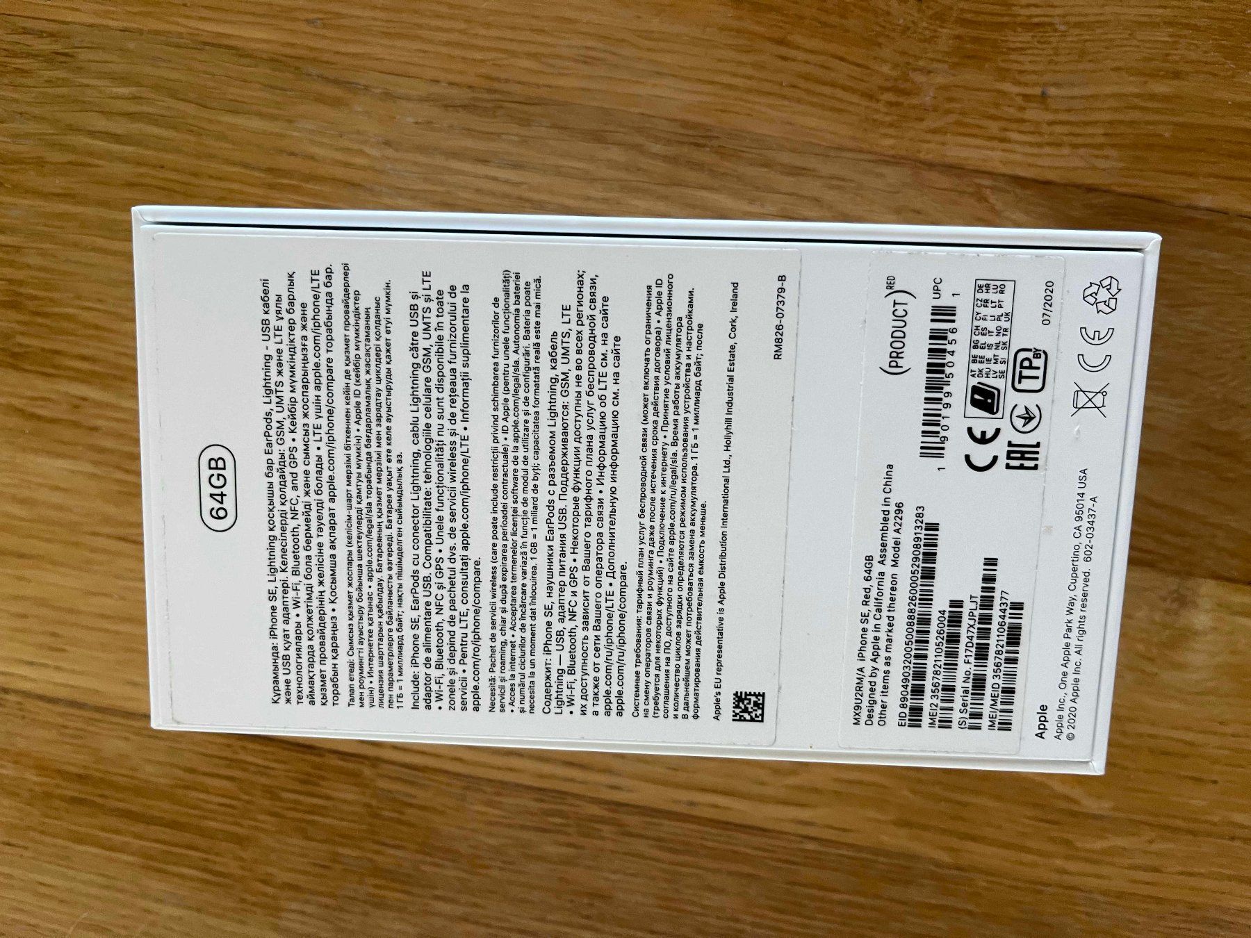 Apple Portables: iPhone SE 2020 64GB rot – D'occasion à Zumikon par Krischan2 3