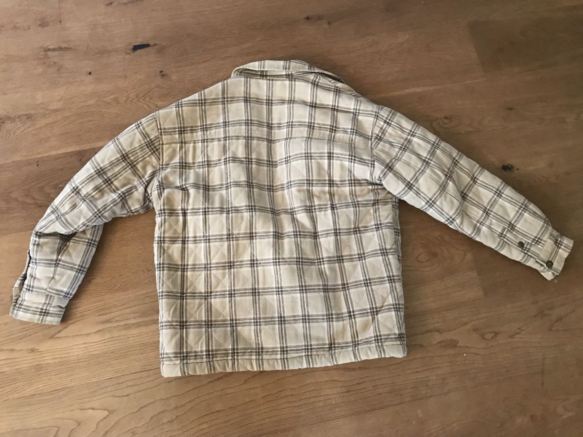 Southpole Giacche: Winterjacke, beige gestreift, M – Usato da Lostorf venduto da Gavia 1