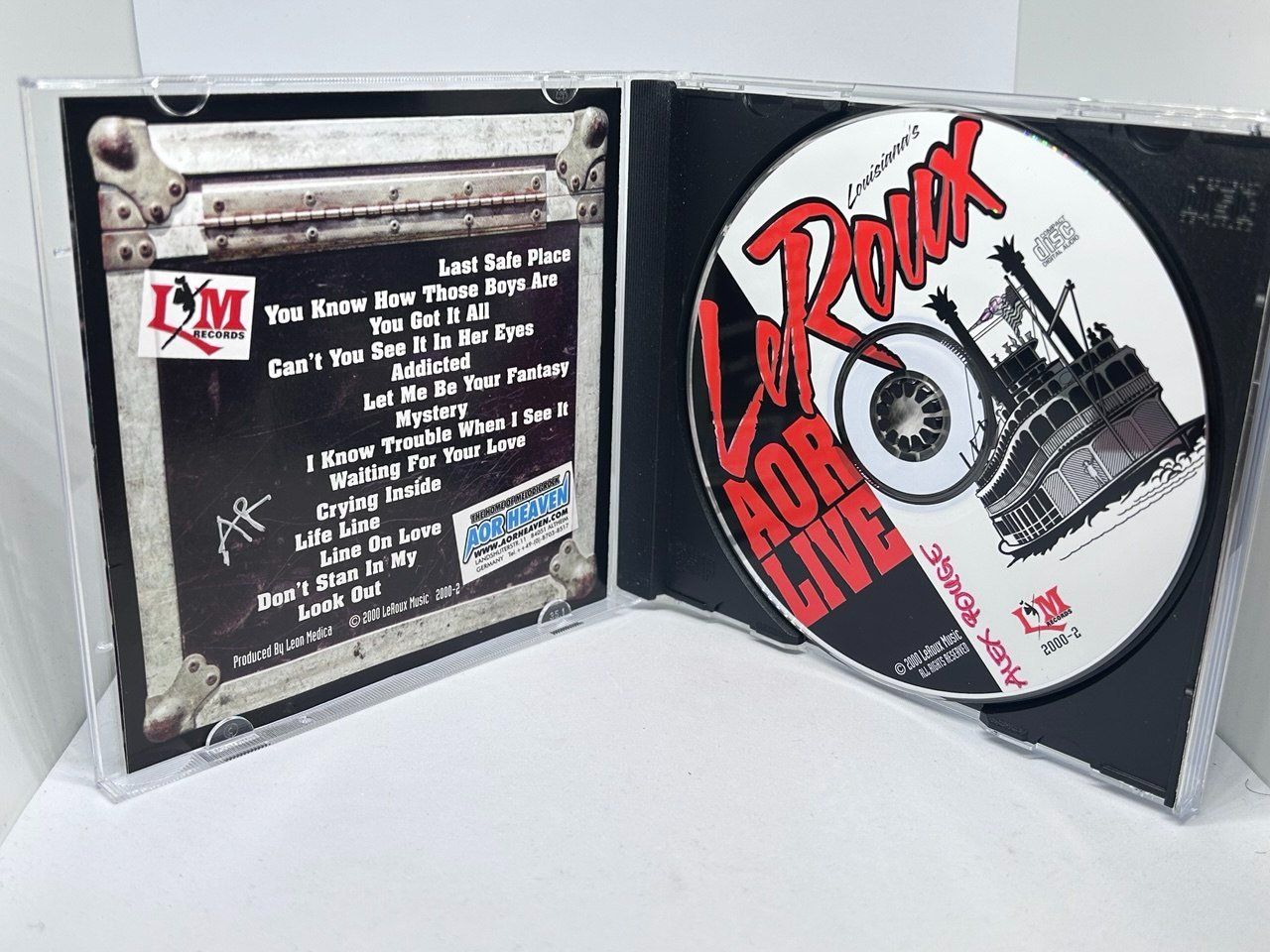 CD: LeRoux – AOR Live (2000) – Usato da Giubiasco venduto da LorisVale 1