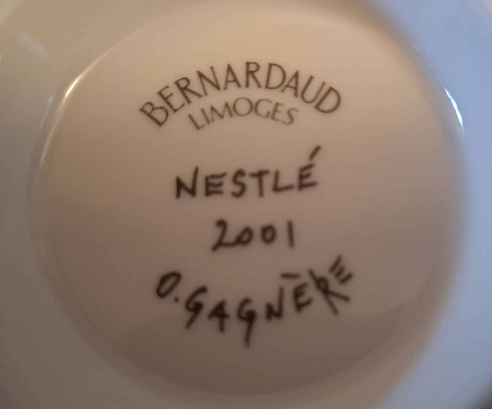 Bernardaud Teller: BERNARDAUD LIMOGES plat a CAVIAR – Gebraucht aus Yverdon-les-bains von mis_frz9 6