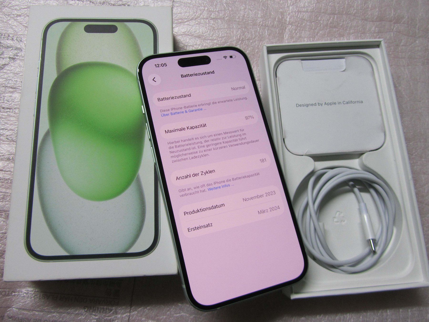 Apple Telefoni cellulari / Smartphones: Apple I Phone 15 128GB Grün – Usato da moosseedorf venduto da RTN10 3