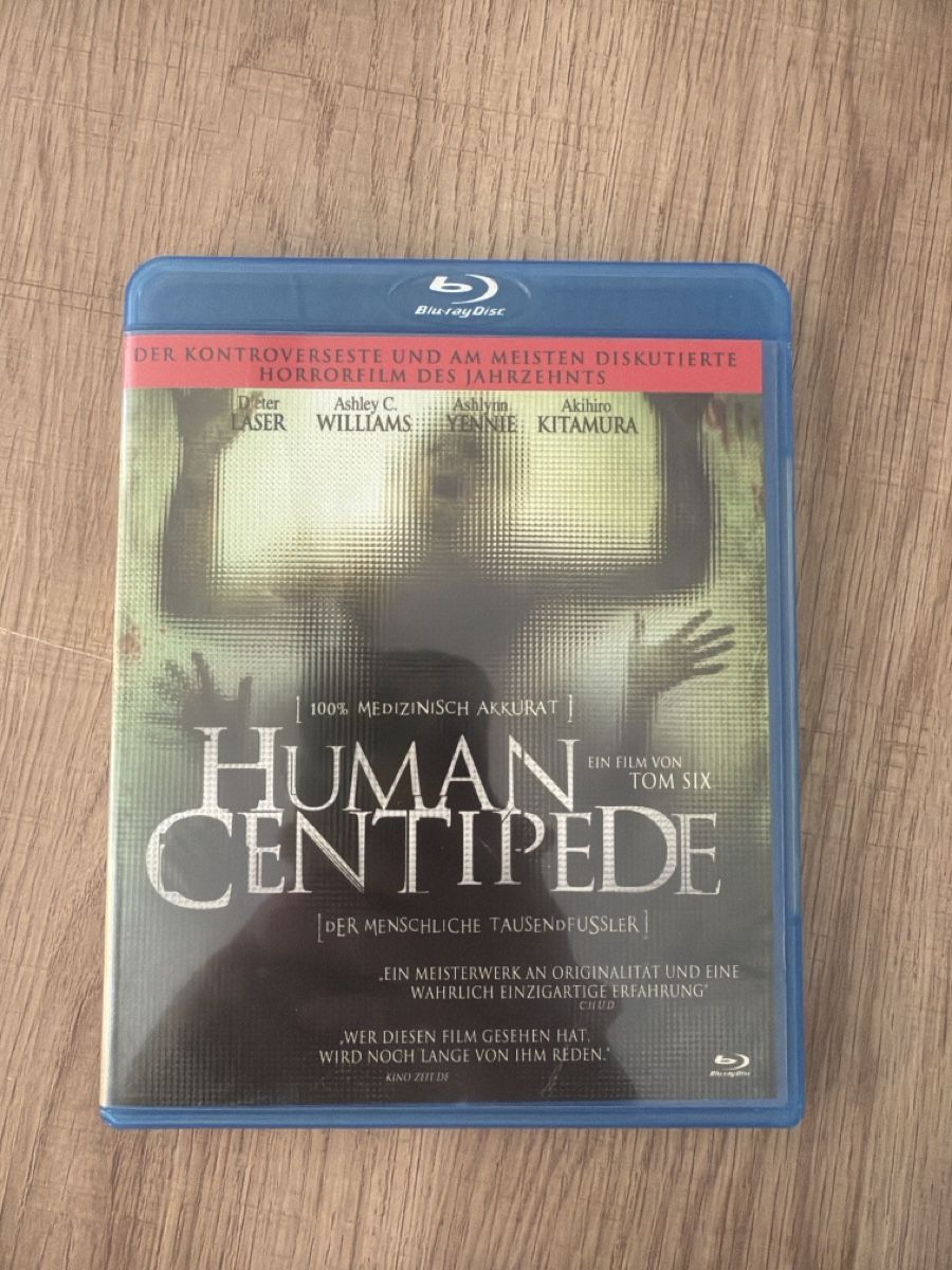 Alle DVDs: Human Centipede (2009) BluRay – Gebraucht aus Hagendorn von masterchieff