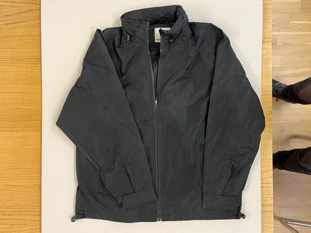 Jacke, Übergangsjacke, Wetterschutz, schwarz, Grösse XL