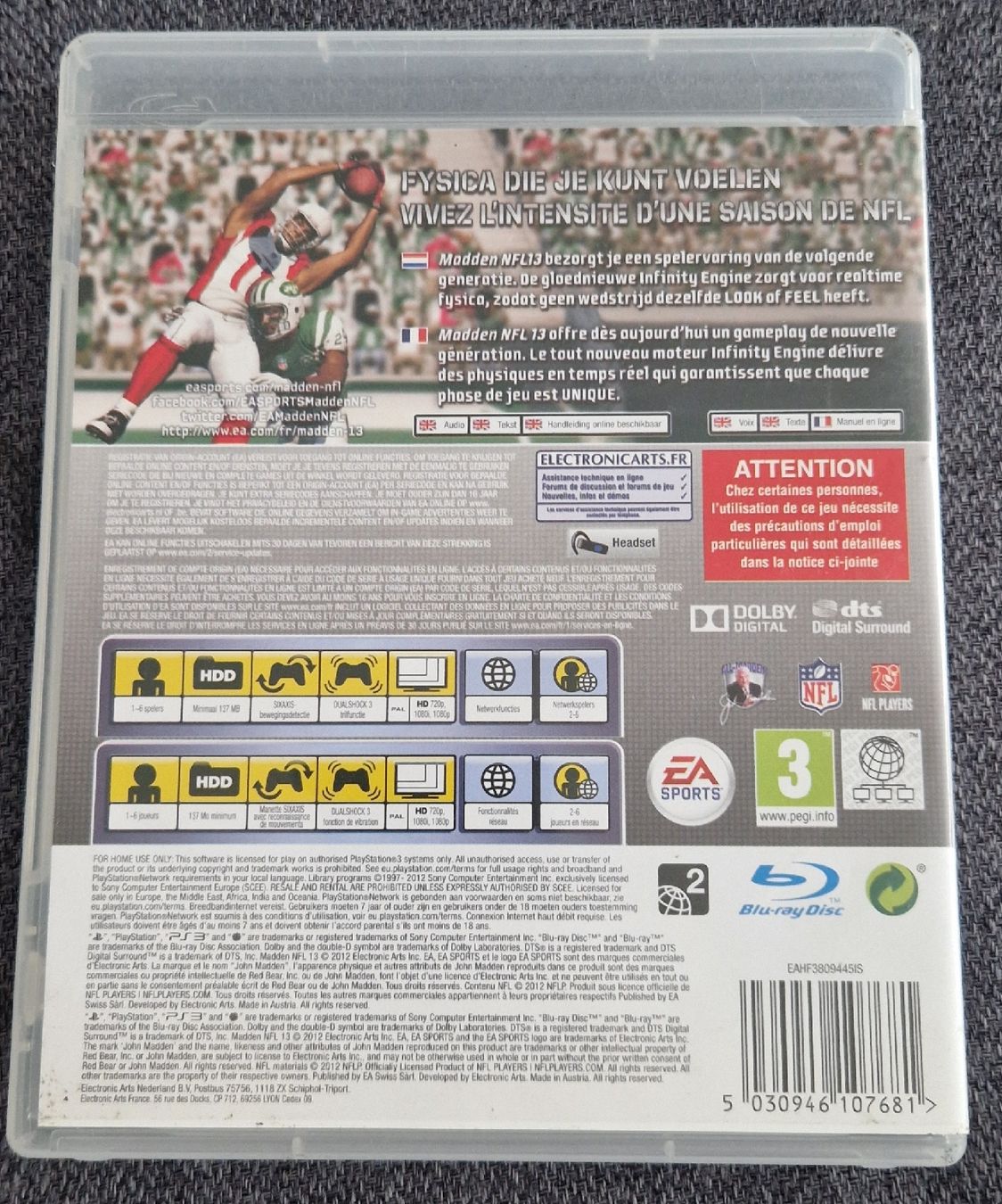 Sony Spiele: Madden NFL 13 PS3 – Gebraucht aus Villars-sur-Glâne von MrLobTec 1