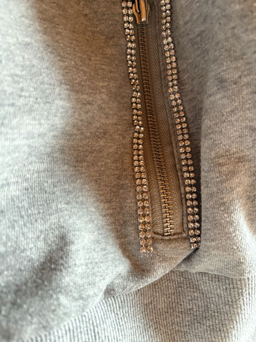 Giacche: Studio E.B. glitzernde Kapuzenjacke Gr. L, Grau, Top – Usato da Basel venduto da ann_7w6q 6