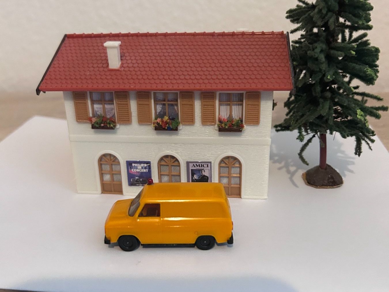 Wiking Modellini d'auto: Wiking Ford Transit mit Blinklicht – Usato da Goldach venduto da Manyro55
