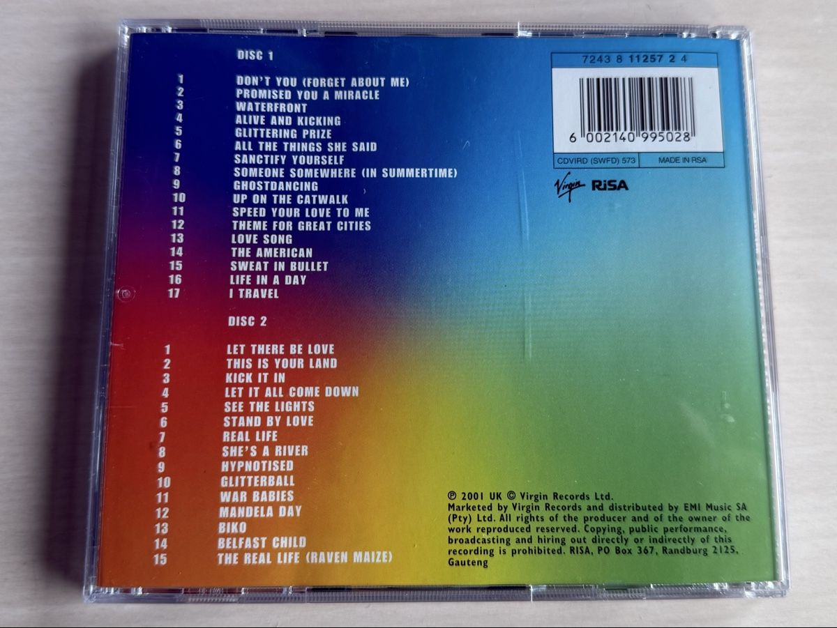 CDs: Simple Minds - The Best of, Doppel-CD – Gebraucht aus Oberried Brienz von Chyara 1