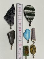 Edelstein Heilstein Kettenanhänger Anhänger Set