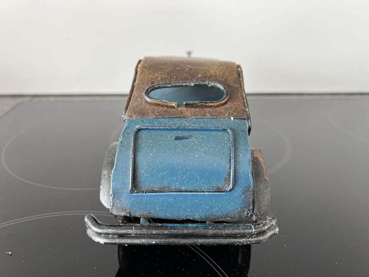 Modellautos: Altes Vintage Deko Auto blau – Gebraucht aus Wolfwil von Poulet60 2