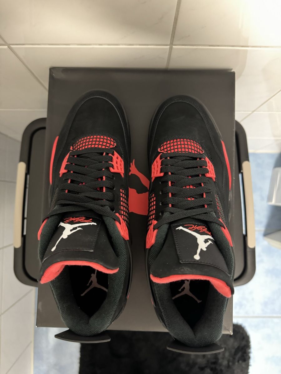 Jordan Scarpe da uomo: Air Jordan 4 "Red Thunder" EU 43, Neu !!! – Nuovo e nell'imballaggio originale da Tuggen venduto da Kawest0 2