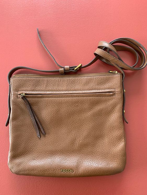 Sac Cartable En Cuir Marron - Carl Laich - Femme - Très Bon état