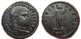 GALERIUS Follis (308-310 AD). Nice !