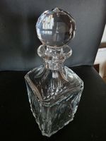 schwerer Kristall Glas Karaffe Whiskey Dekanter