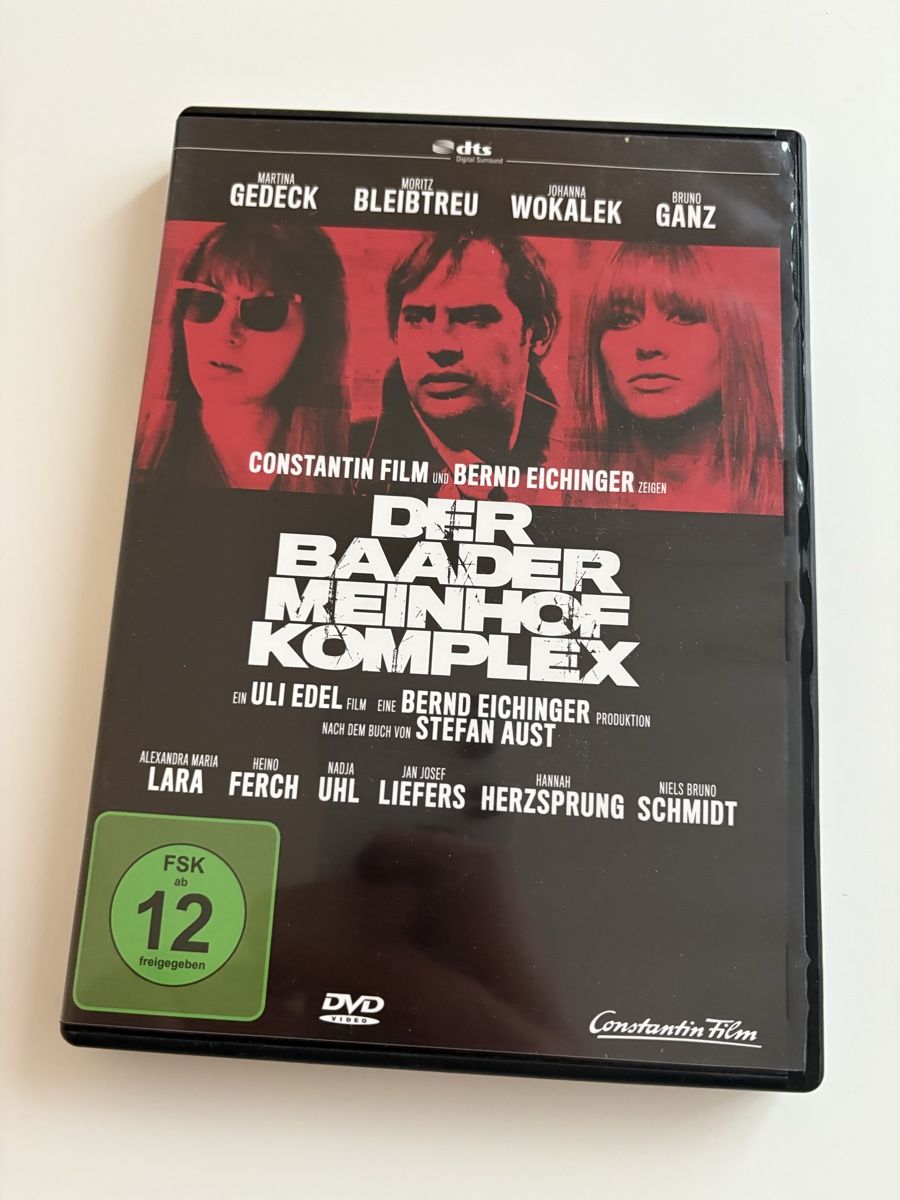 Tutti i DVDs: DVD Baader Meinhof Komplex – Usato da Gutenswil venduto da mic_lgx6