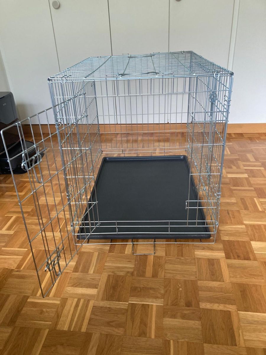 Gabbie, trasporto & Sicurezza: Stabiler Hundekäfig M-L – Usato da Bottmingen venduto da masterfidibus 1