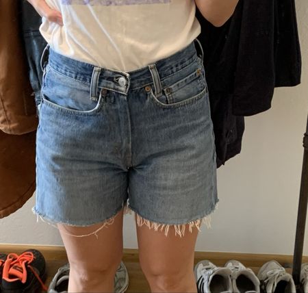Coole Vintage Levi's Jeans Shorts, Grösse 28