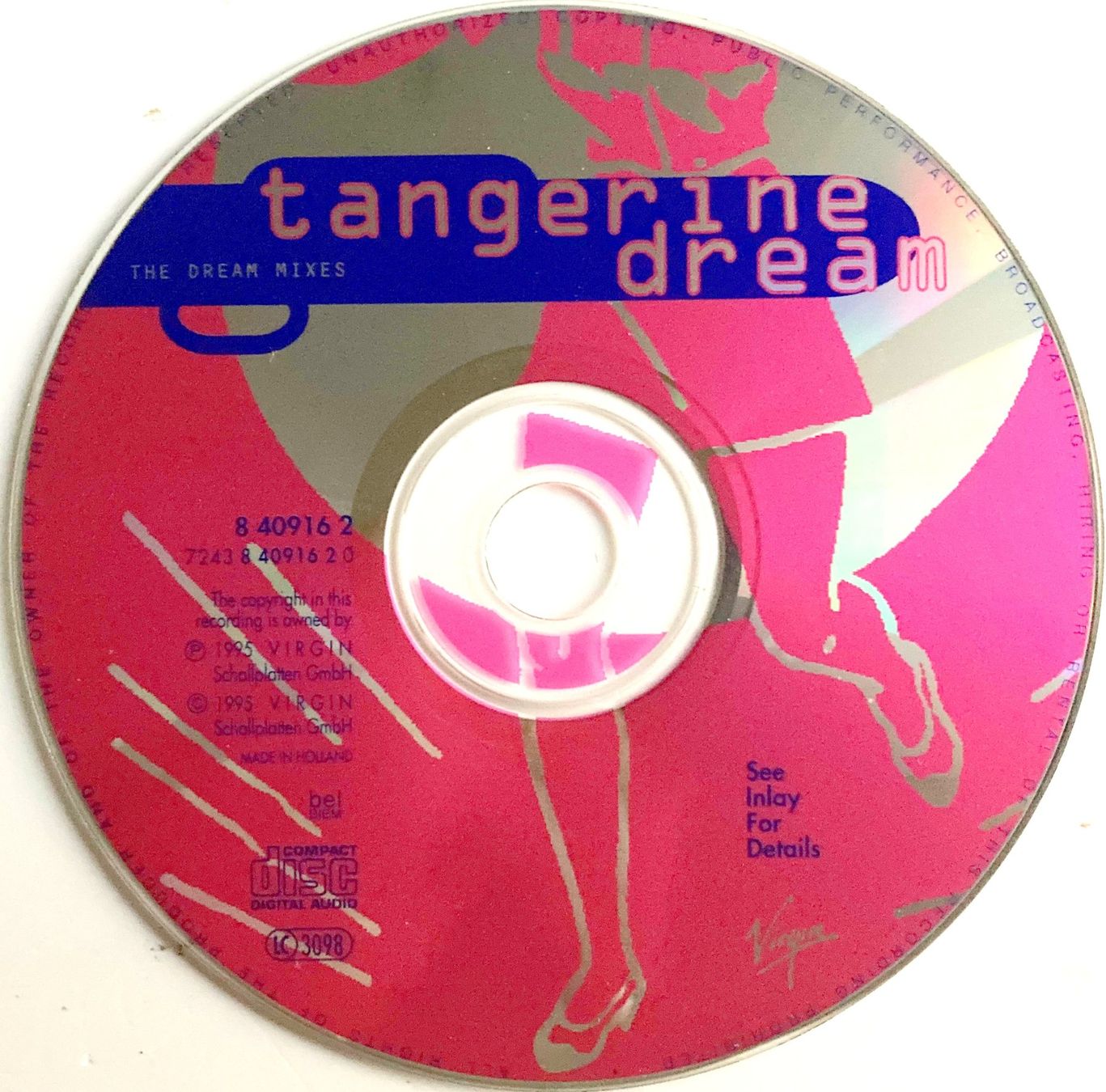 CD: TANGERINE DREAM - THE DREAM MIXES – Usato da Bottens venduto da hotter-than-hell 2