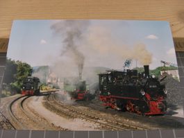 Echtfoto Harzquer- und Brockenbahn