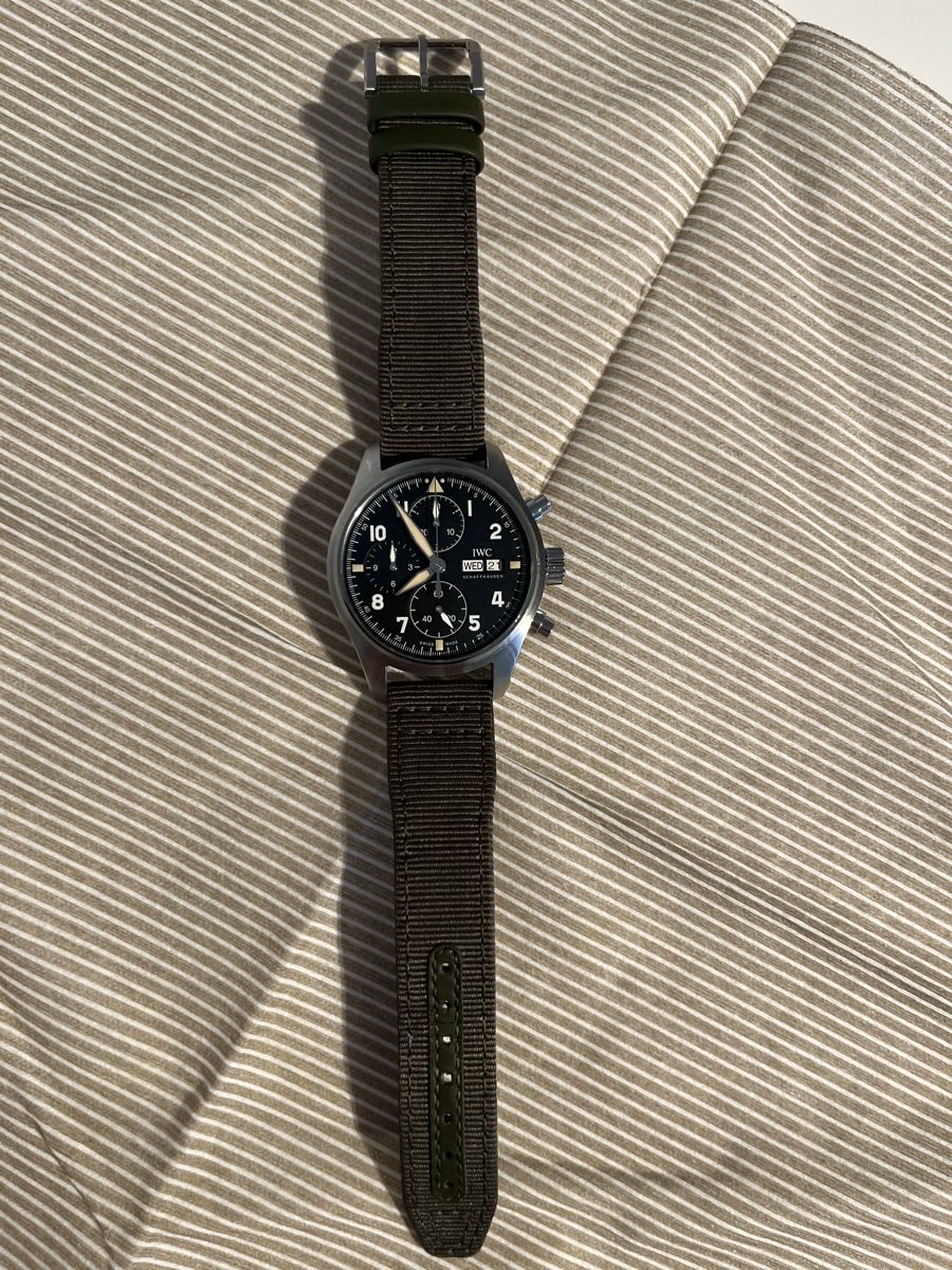 IWC Orologi: IWC Pilot’s Watch Chronograph Spitfire – Usato da Starrkirch-Wil venduto da rap_m7hq 1