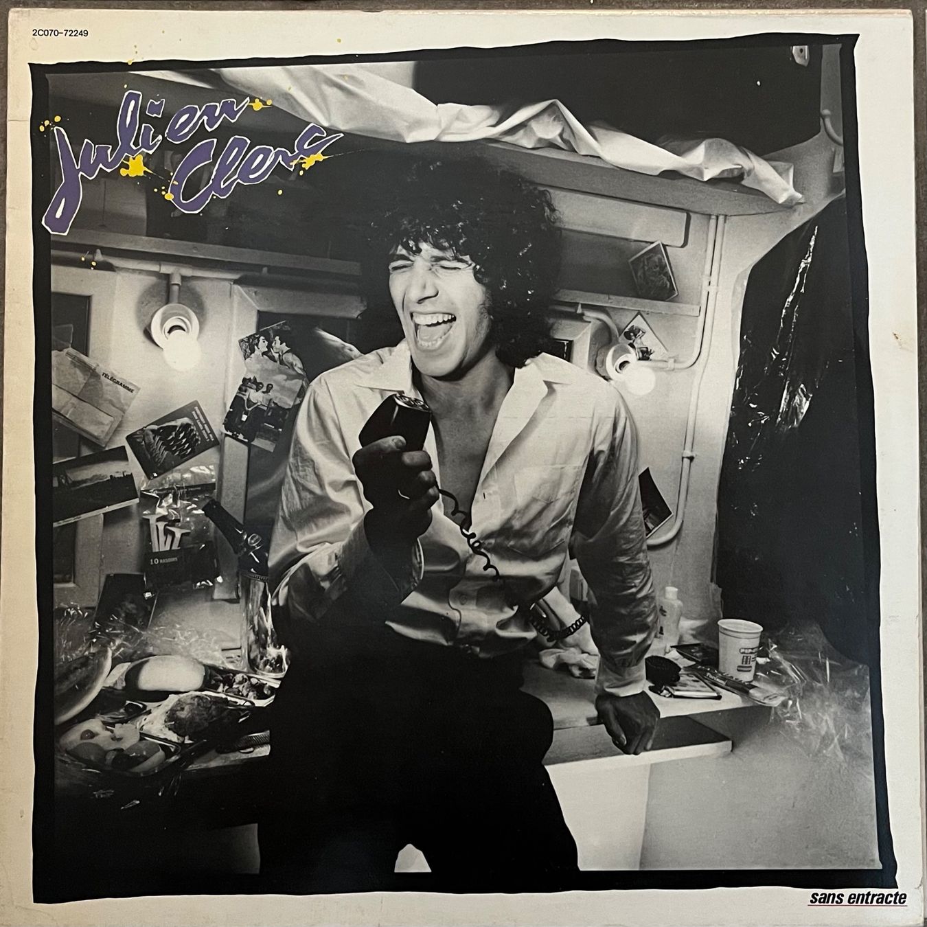 Dischi in vinile: JULIEN CLERC - SANS ENTRACTE - 33 Tours – Usato da Bussigny venduto da vinyl-pas-cher