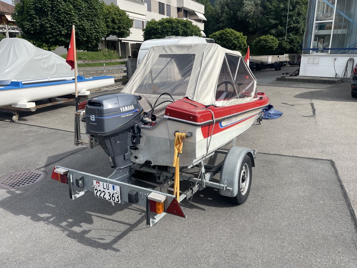 Boote: Motorboot mit 8PS und Anhänger  – Gebraucht aus Malters von cha_cy92 1