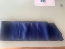 Stuhlschleife aus Satin blau 2 Stk.