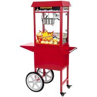 Royal Catering Popcornmaschine mit Wagen