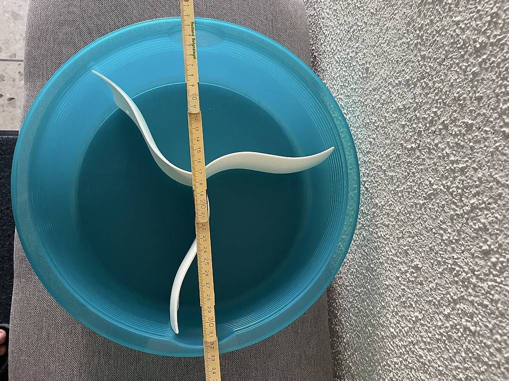 Contenitori & Simili: Tupperware Partyteller mit Unterteilung und Dip-Schälchen – Usato da Künten venduto da Gubapri 3