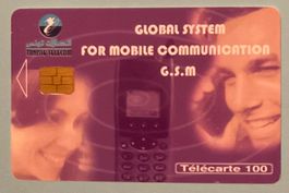 Telefonkarte Tunesien
